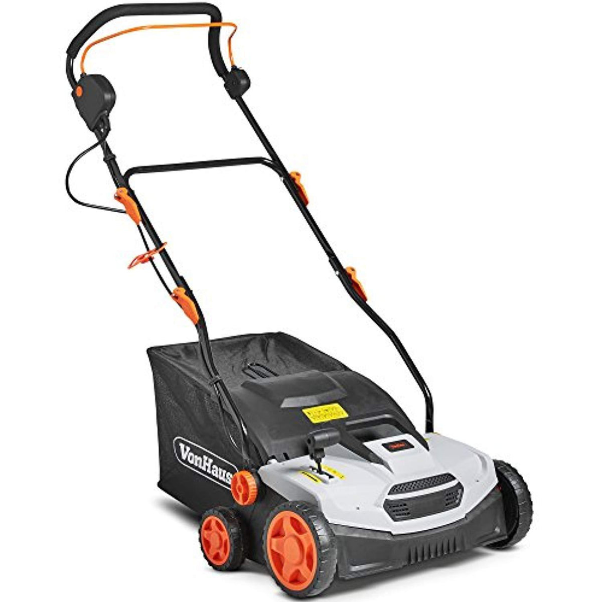 Vonhaus 2 in 1 lawn outlet scarifier and aerator