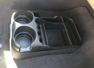 Texas Saddlebags Clutter Catcher(R) Universal Floor Consoles Black (50811) - MEFELE Cln