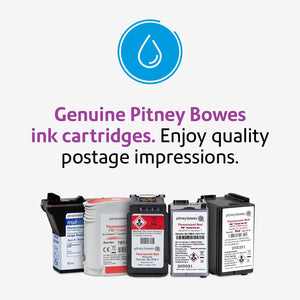 Pitney Bowes 793-5 Ink Cartridge for DM100, DM200 and SendPro C and SendPro+, Red Ink, 35 ml