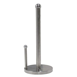 Oasis Collection Double Pole Stainless Steel Paper Towel Holder With Anti Slip Pad Base PH029861