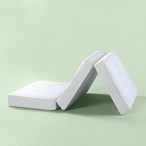 Zinus Gel Memory Foam 5 Inch Tri-Fold Comfort Portable Folding Floor Mat, Twin