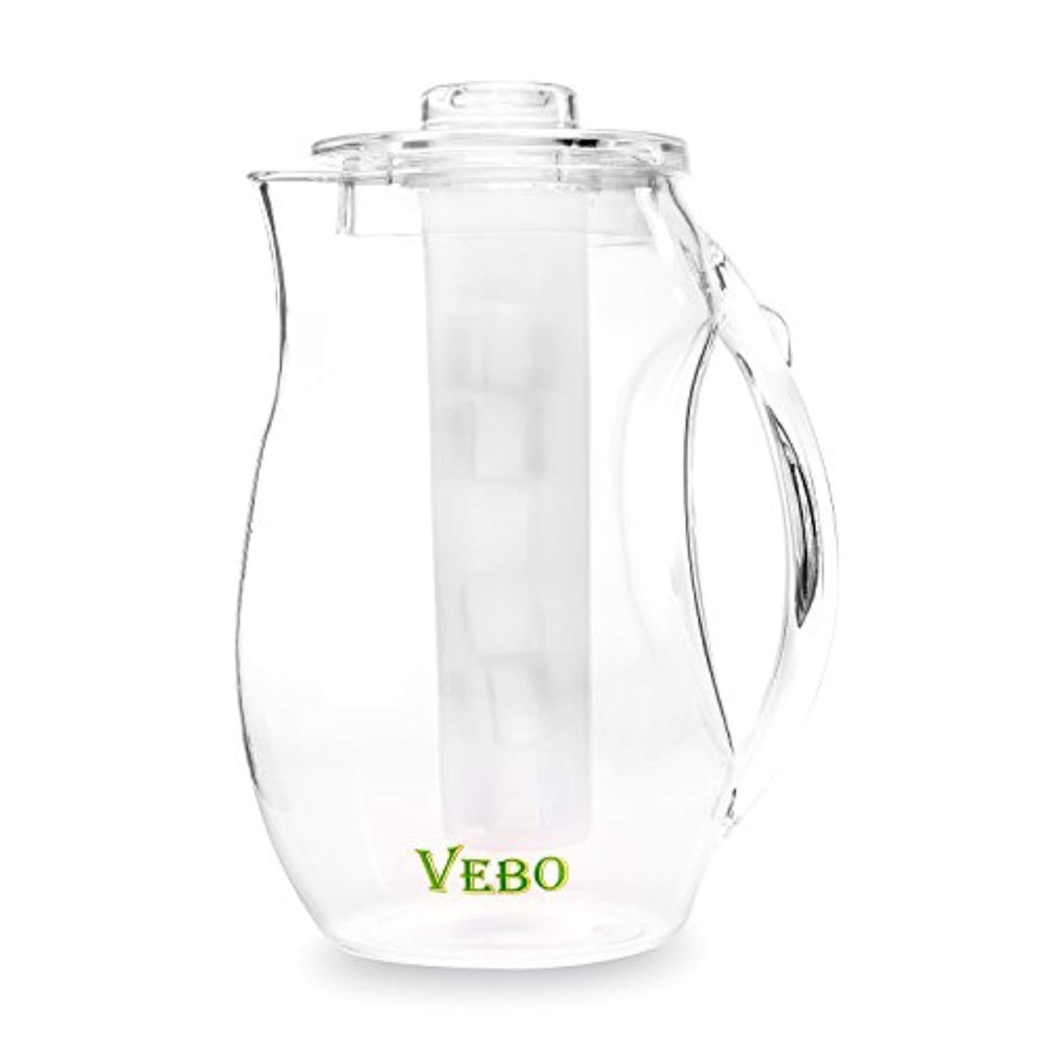 Chef's INSPIRATIONS Fruit Infusion Water Pitcher. 2.9 Quart (2.75 Liters)