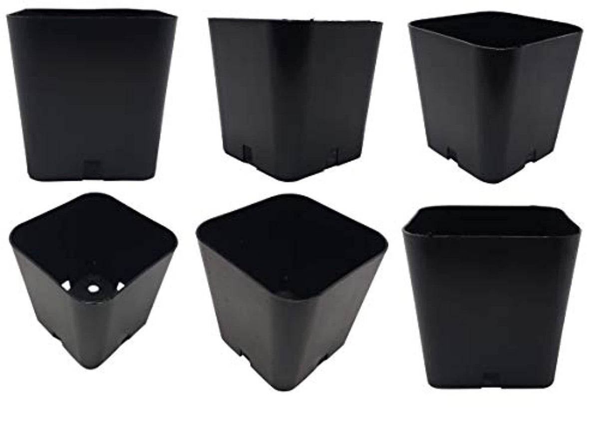 Sample Grower Pot 100-2 Inch Grower Pots with Drainage Holes, Planter Tags Great for Ind ...