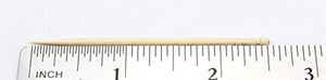 Makerstep Ornate Wooden Toothpicks - 1000 Pieces Cocktail + Sturdy Safe Large Round Storage Box + 2 Packs of 500 Party Appetizer Olive Barbecue Fruit Teeth Cleaning Art Crafts
