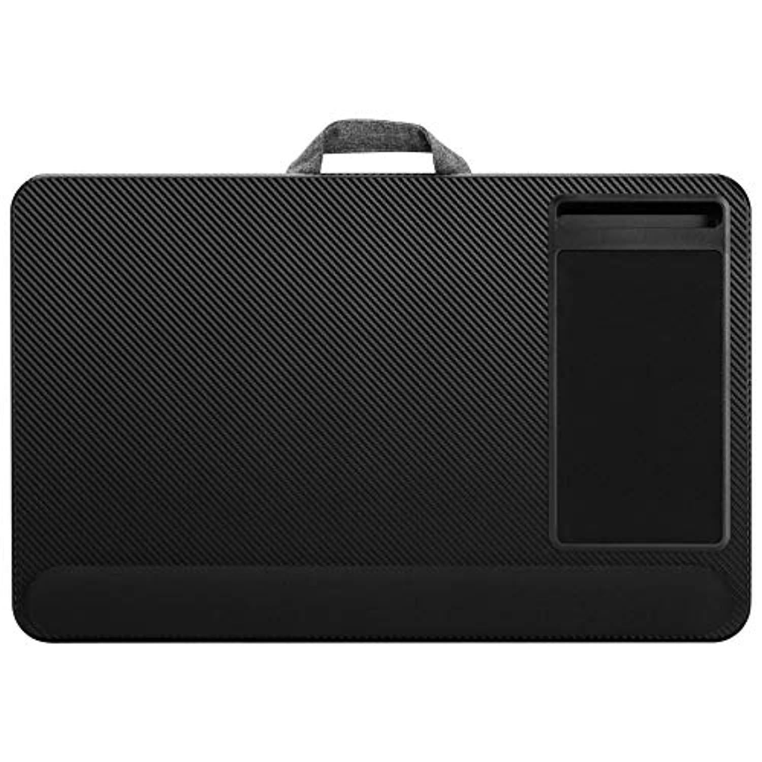 LapGear Home Office Pro Lap Desk - Black Carbon (Fits up to 17.3” Laptop)