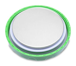 LunchBots Thermal 16 oz. All Stainless Steel Interior - Insulated Food Container Stays Warm for up to 5 Hours or Cold for 10 Hours - Leak Proof Soup Jar for Portable Convenience - Lime Green