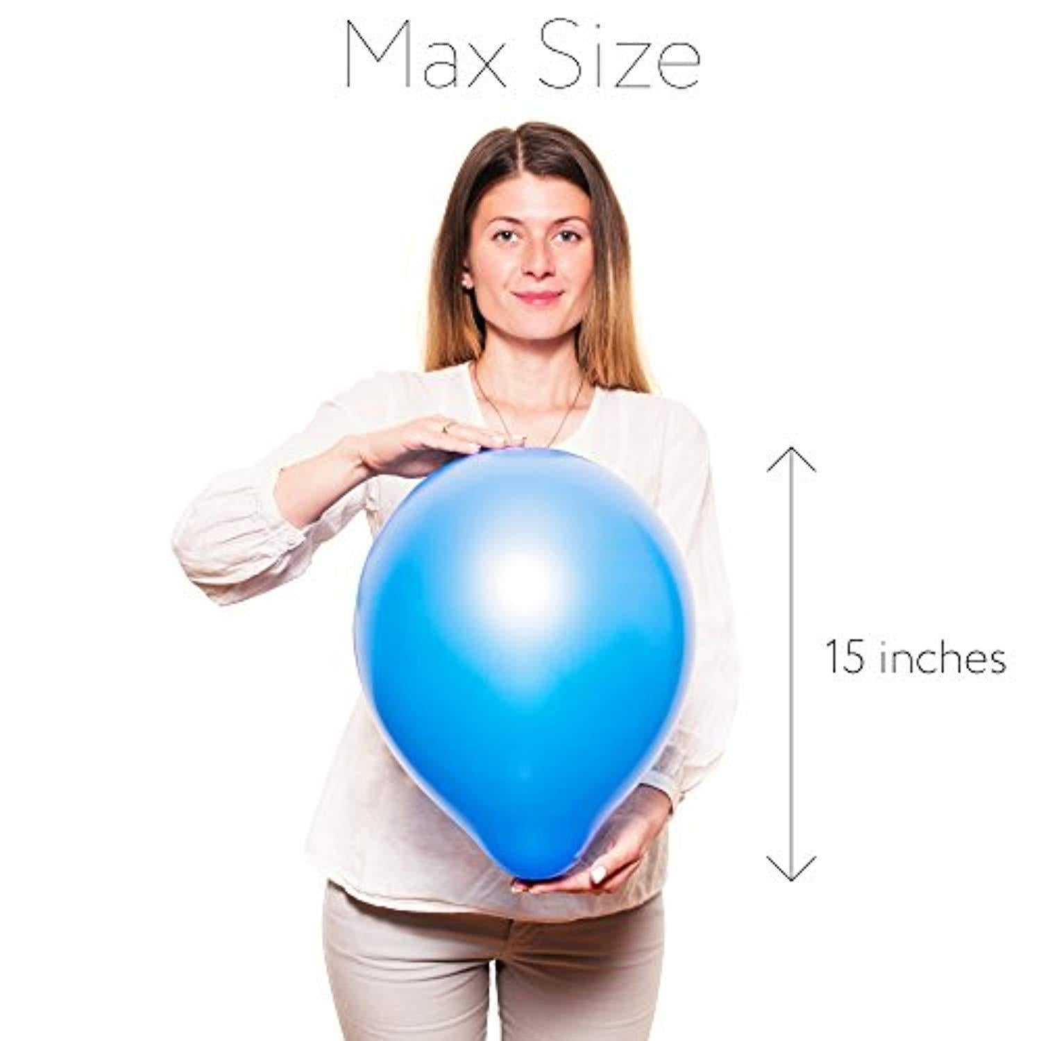 Dusico Party Balloons 12 Inches Rainbow Set (100 Pack), Assorted Colored Party Balloons Bulk, Made With Strong Latex, For Helium Or Air Use. Birthday Balloon Arch Supplies, Decoration Accessory