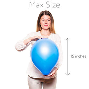 Dusico Party Balloons 12 Inches Rainbow Set (100 Pack), Assorted Colored Party Balloons Bulk, Made With Strong Latex, For Helium Or Air Use. Birthday Balloon Arch Supplies, Decoration Accessory