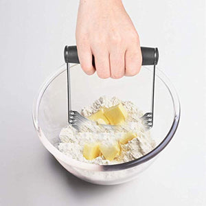 Biscuit Cutter, Dough Blender, iNeibo Pastry Scraper with Egg Separator, Heavy Duty & Durable Baking Dough Tools