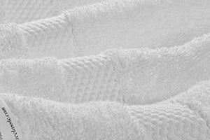 Luxury Bath Towels for Bathroom-Hotel-Spa-Kitchen-Set - Circlet Egyptian Cotton - Highly Absorbent Hotel Quality Towels - Bulk Set of 4-27x54 Inch (White, 4)