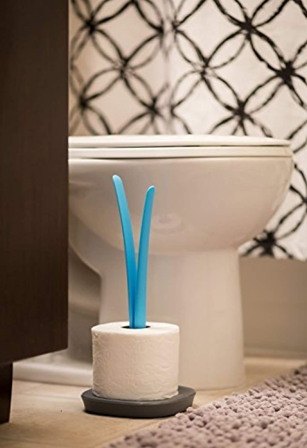“Sprout” Decorative Paper Towel Holder or Toilet Paper Holder by Comfify - Vertical Countertop Paper Towel Stand or Toilet Roll Stand - Sturdy No-Slip Base - 11.75” x 6”