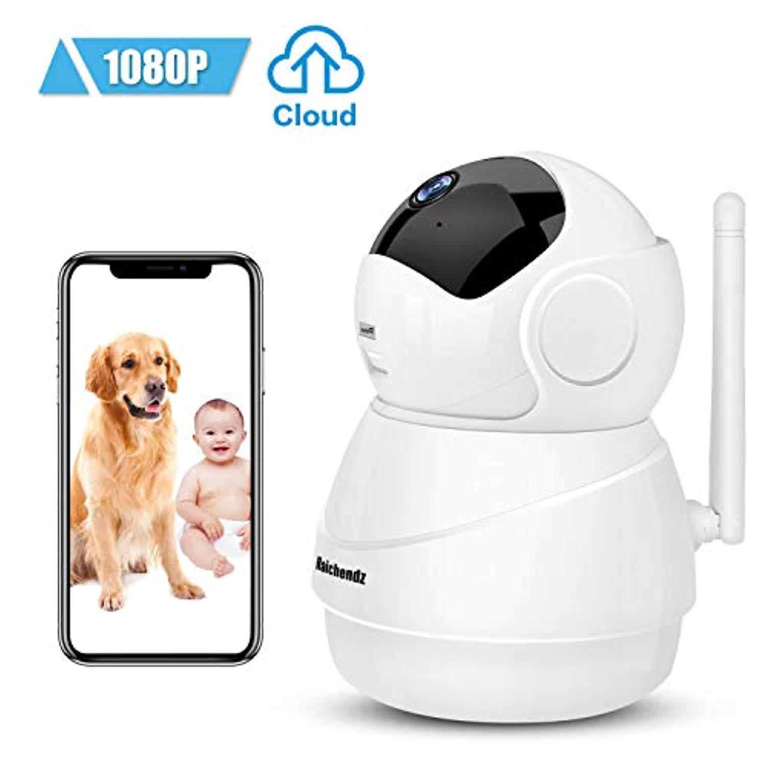 Wansview Wireless 1080P Resolution Security Camera, WiFi Home Surveillance  IP Camera for Baby/Elder/Pet/Nanny Monitor, Pan/Tilt, Two-Way Audio & Night