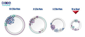 Dixie Everyday Paper Bowls, 10 Ounces, 36 Count, Lunch Size Disposable Plates