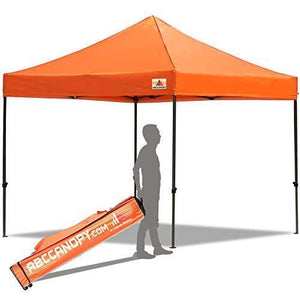"ABCCANOPY Pop up Canopy Tent Commercial Instant Shelter with Wheeled Carry Bag, 10x10 FT Navy Blue "