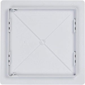 Wallo 10 X 10-Inch Plastic Access Door, Reinforced Hinged Access Panel for Drywall Walls and Ceilings. Perfect for providing service area for Plumbing/Wiring Applications and Electrical Access Panel