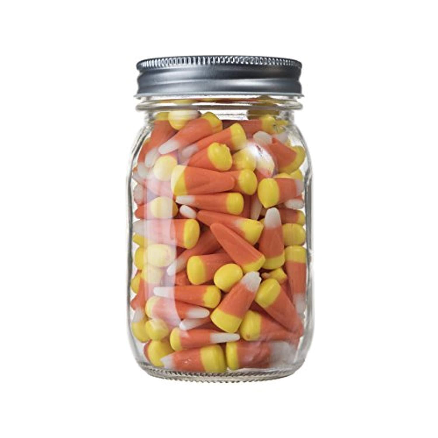 Seacoast 16 Oz Mason Jars, Regular Mouth With Steel Lids, (Set of 6)