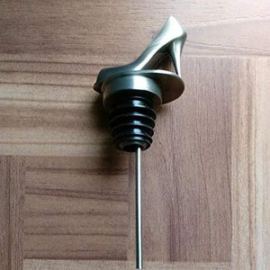 TenTen Labs Wine Aerator Pourer (2-pack) - Decanter Premium Aerating Spout - Gift Box IncludedStainless Steel Zombie Wine Aerator Pourer - Deluxe Decanter Spout for Robust Red and White Wine - Pour Amore Bottle Pourer/Stopper & Air Diffuser