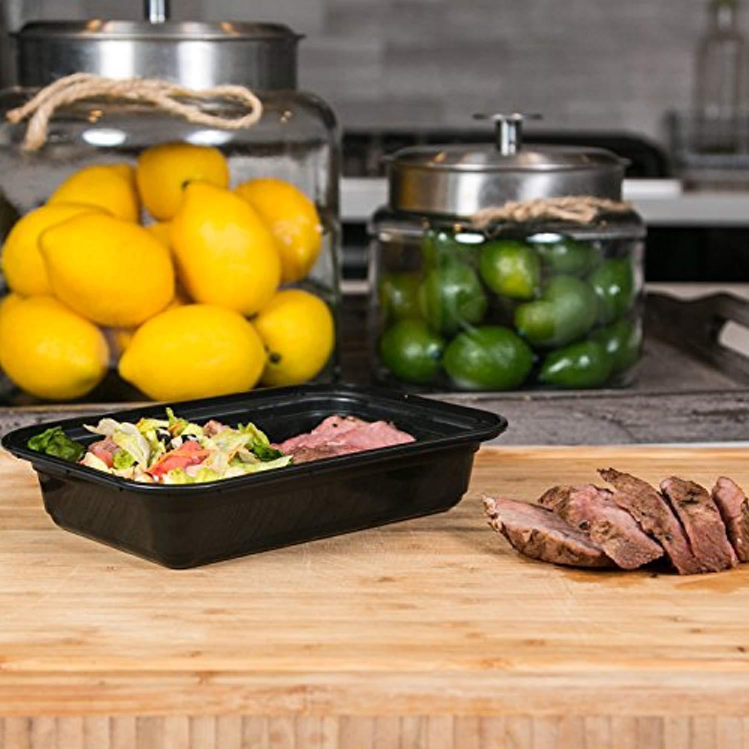 Fitpacker XL Meal Prep Containers BPA-Free Food Storage and Portion Control (38oz - Set of 16)