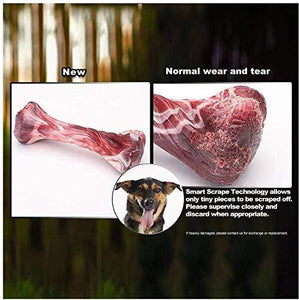 EETOYS Dog Chew Toys Chewers Up to 80 Lb Dogs Tough Durable Toy Made with Non-Toxic Nylon Reduces Boredom Bulk Pack 6.7 Inches by EETOYS MARKET LEADER PET LOVER