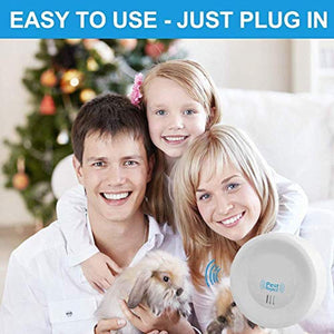 JALL Upgraded Ultrasonic Pest Repeller Plug in Pest Control, Set of 6 Electric Repellent for Cockroach, Mosquito, Mice, Rat, Roach, Spider, Flea, Ant, Fly, Bed Bugs, No Traps Poison & Spraye