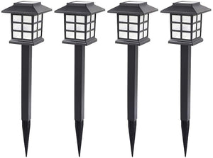 Permande 8 Pack Solar Pathway Lights Outdoor, Solar Powered Garden Lights, Waterproof Led Path Lights for Lawn, Landscape, Path, Yard, Patio, Driveway, Walkway