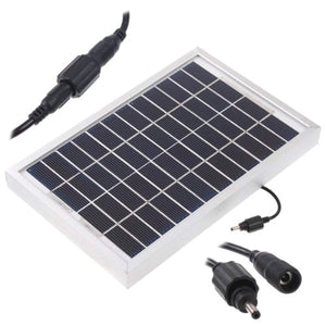 Docooler 12V 5W Silicon Brushless Solar-Powered Water Pump Water Cycle/Pond Fountain