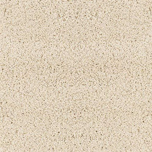 Ottomanson Cozy Color Solid Contemporary Living and Bedroom Soft Shag Area Rug, 5'3" L x 7'0" W, Gray