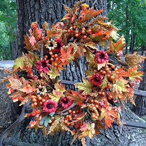 Flora Décor Fall Harvest Wreath - 28"