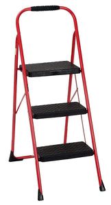 Cosco Two Step Big Step Folding Step Stool with Rubber Hand Grip