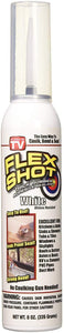 Flex Shot Rubber Adhesive Sealant Caulk, Black