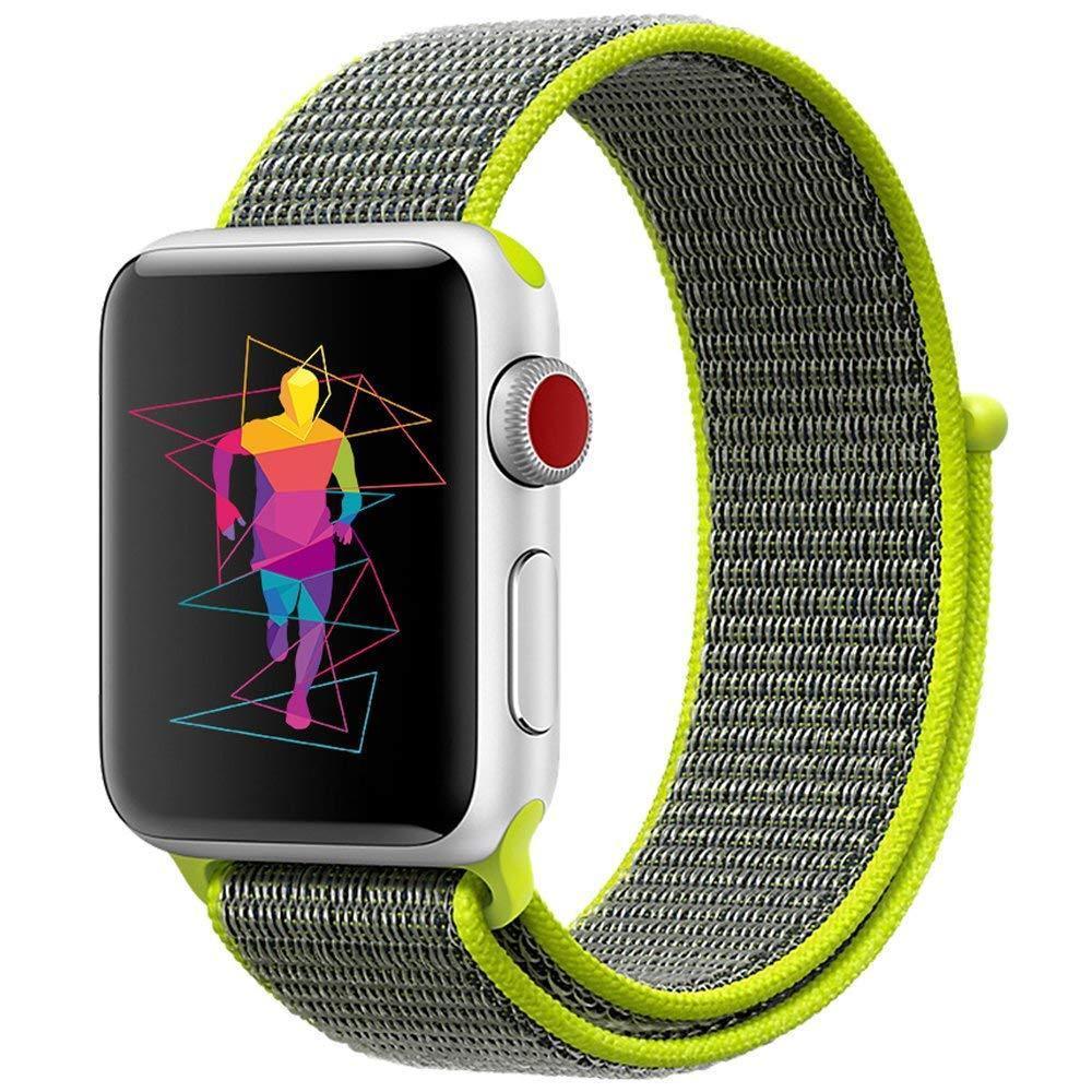 INTENY Sport Band for Apple Watch 38mm 42mm, Soft Lightweight